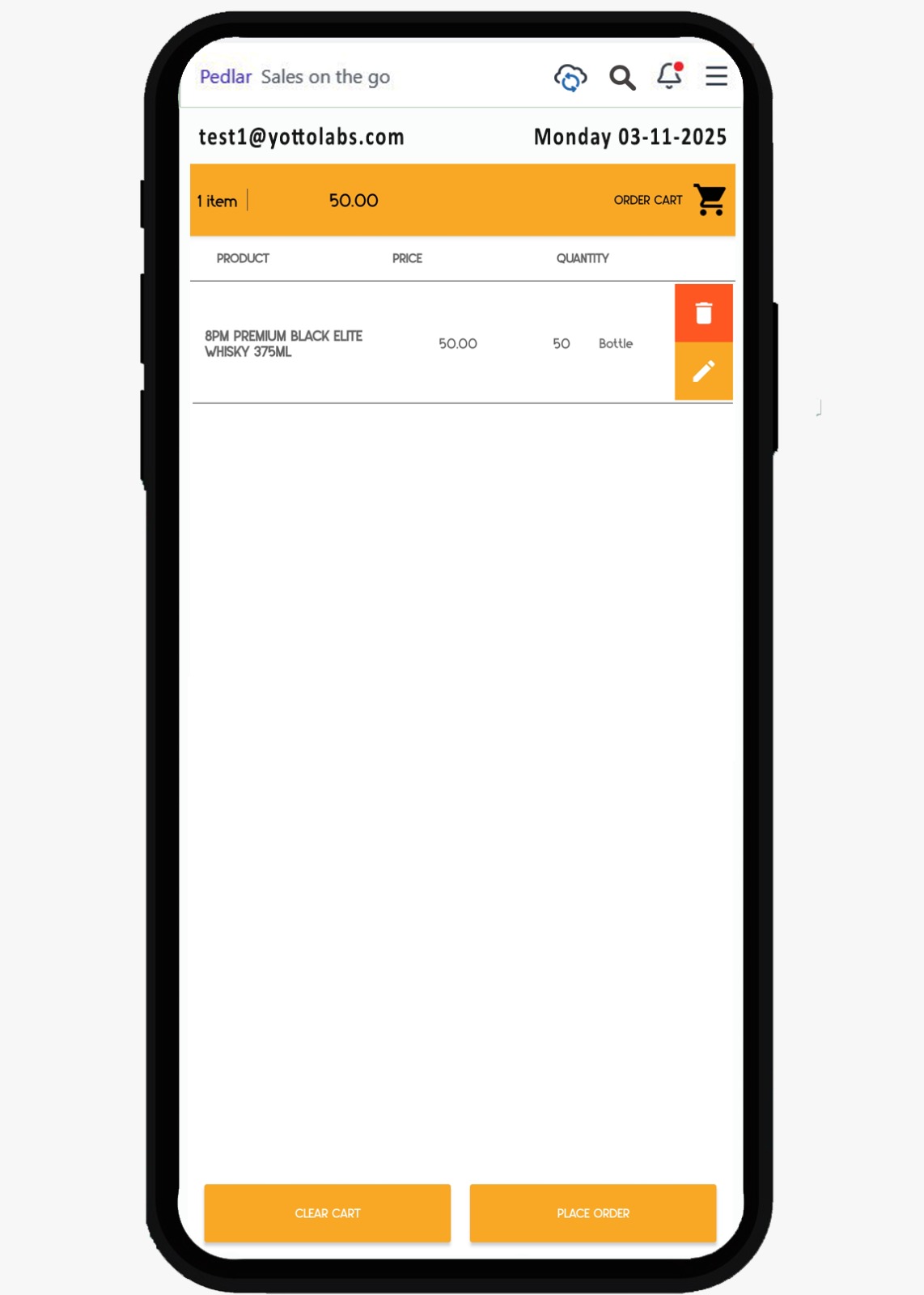 PEDLAR app screenshot 5